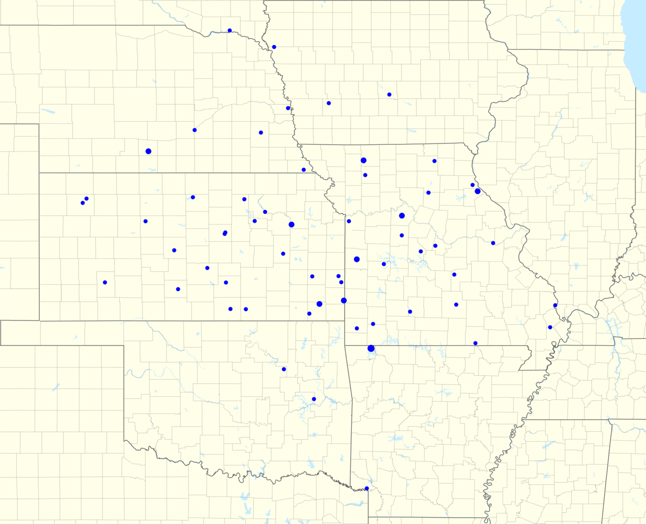 Kansas City Chiefs radio affiliates.png