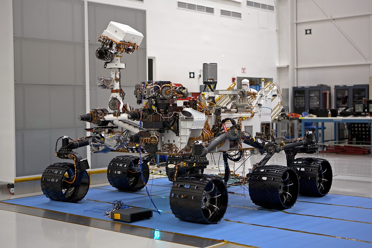 Mars 'Curiosity' Rover, Spacecraft Assembly Facility, Pasadena, California (2011).jpg