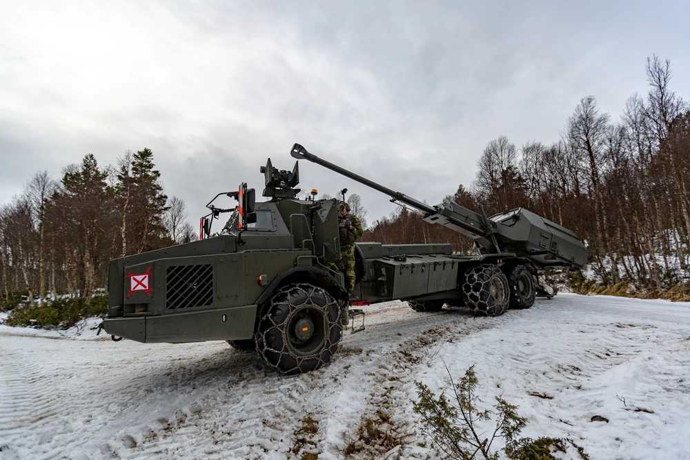 TRIDENT JUNCTURE 2018 - Swedish Army BAE Archer.webp