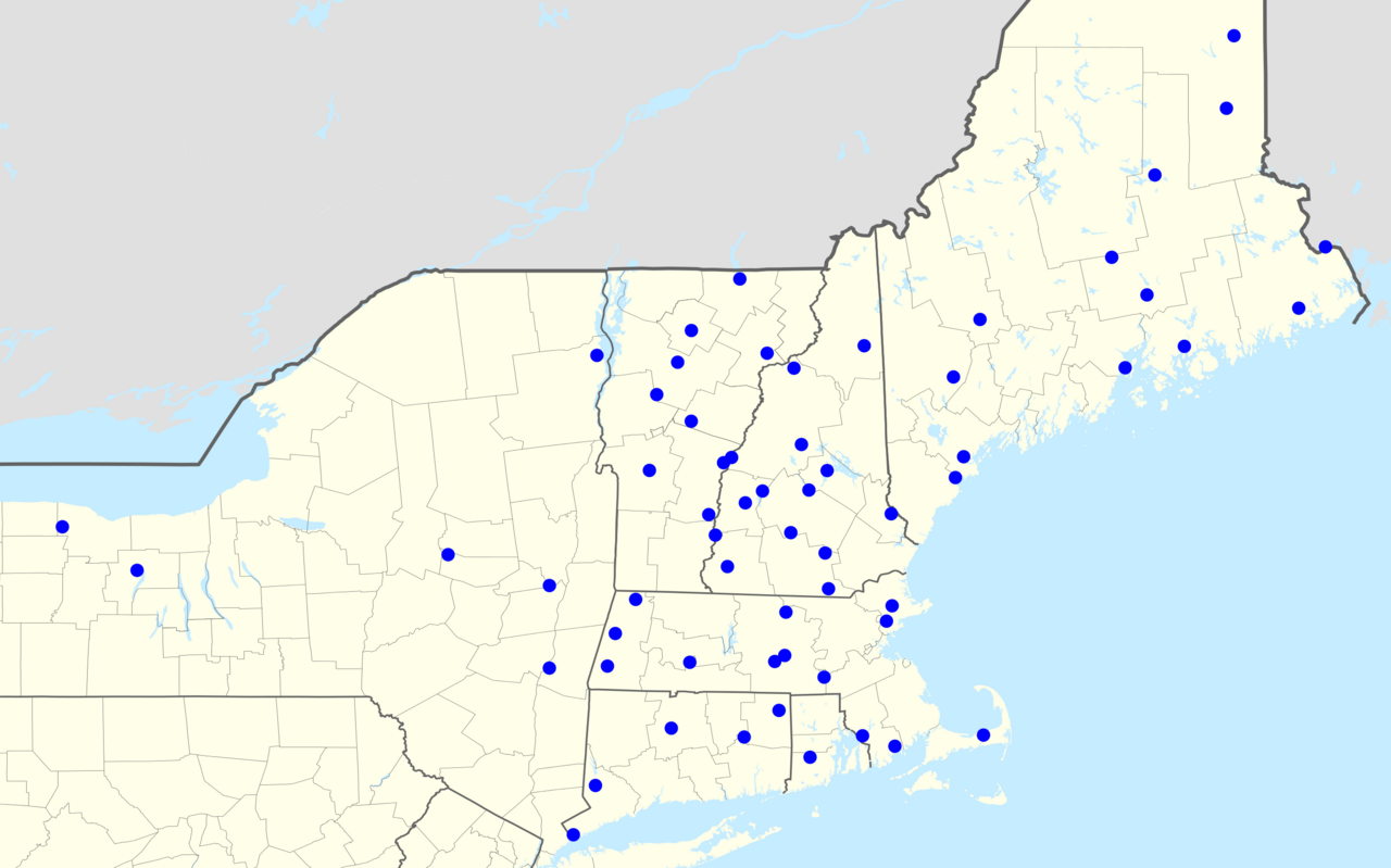 Boston Red Sox radio affiliates.png