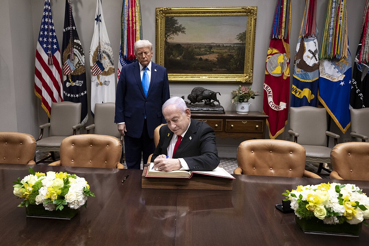 Donald Trump and Benjamin Netanyahu at White House 2025 (1).jpg
