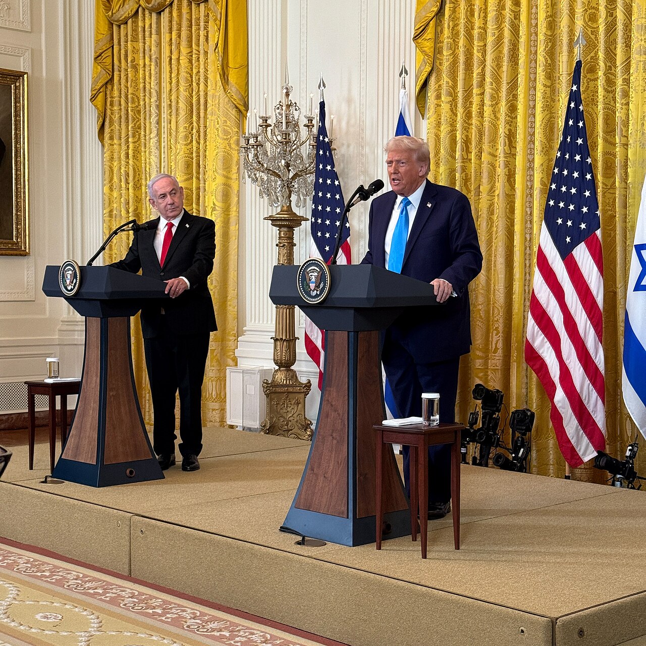 President Donald Trump and Prime Minister Benjamin Netanyahu.jpg