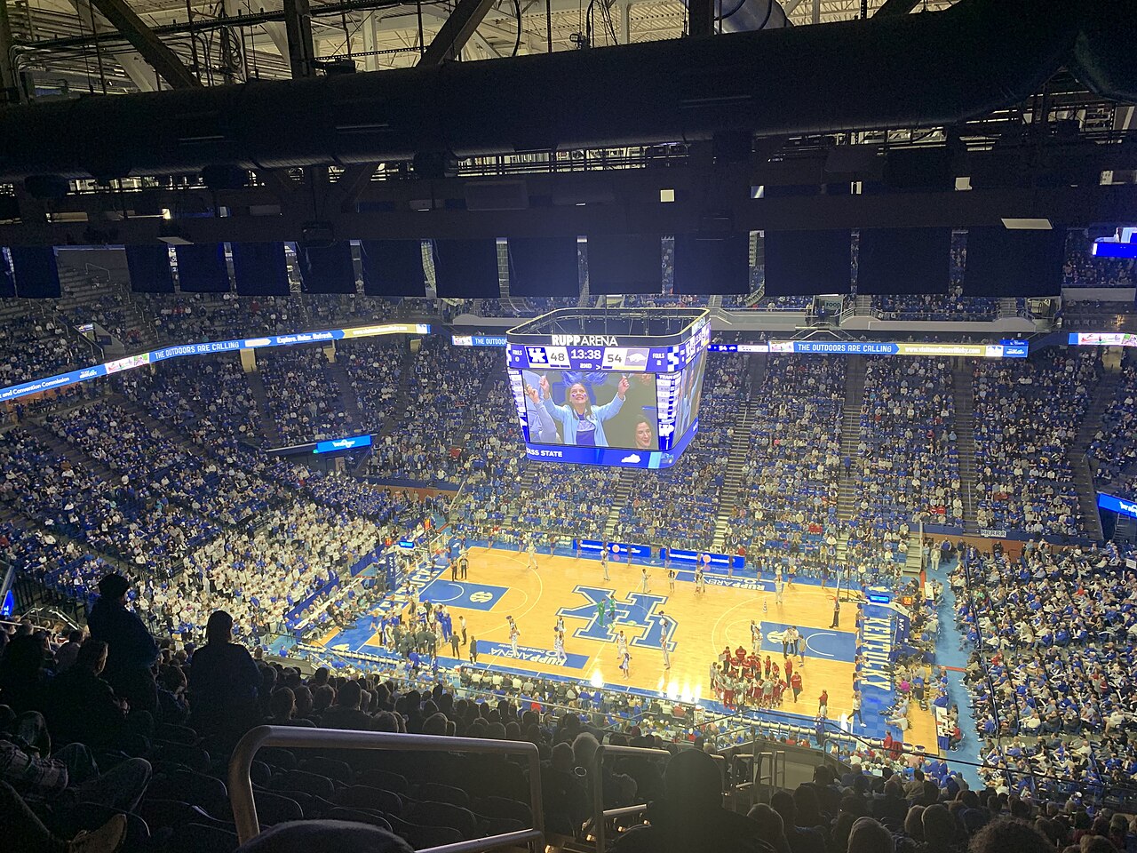 Rupp Arena, Arkansas at Kentucky, February 2023.jpg