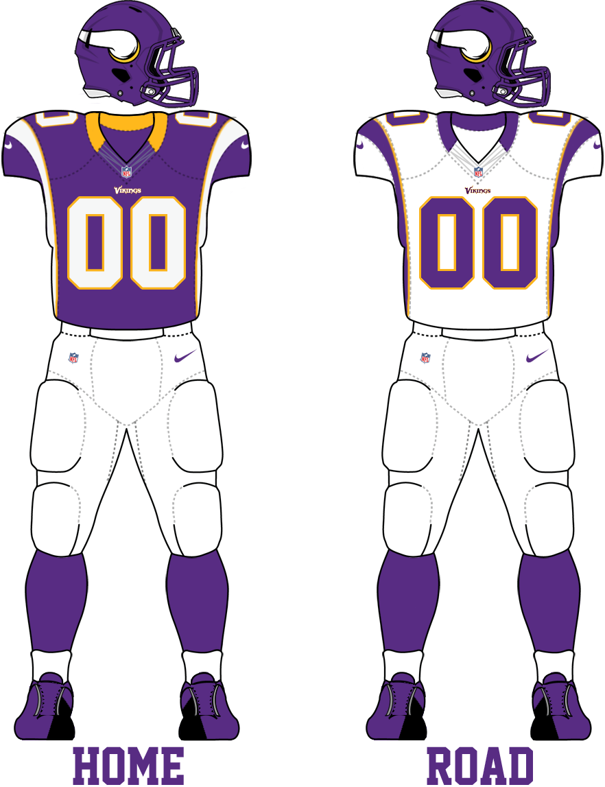 Minnesota Vikings 2012 Uniforms.png