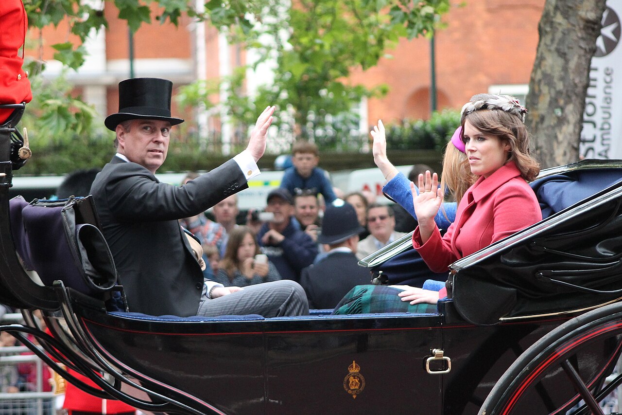 Prince Andrew and Princess Eugenie.JPG